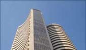 Sensex ends up 61 points at 18,824