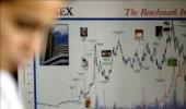 Volatile Sensex ends up 60 points