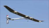 Solar airplane completes maiden flight