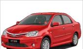 The closest rivals of Toyota Etios