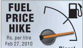 Petrol, diesel to cost Rs 2.67 a litre more