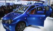 Toyota showcases Etios, launch in 2011