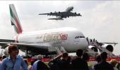 Emirates flies superjumbo A380 to India