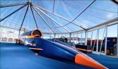 Supersonic car unveiled at Farnborough air show