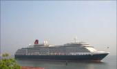 Luxury vessel Queen Victoria arrives in Cochin