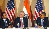 Obama charms India Inc with 'Namaste'