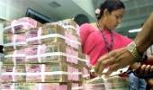 India's fiscal deficit falls to Rs 3,69,043 crore