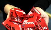 UK crawls as millions go on strike against pension cuts