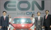 PHOTOS: Hyundai Eon unveiled, starting at Rs 2.69 lakh!