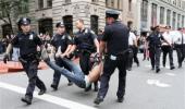 Protestors take on Wall Street