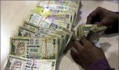 Rupee weakens by 6 paise to 54.32