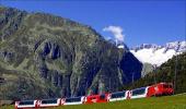 Onboard the stunning Glacier Express