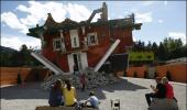 Amazing attraction: A house built upside down!