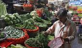 Vegetable prices push retail inflation to double digit