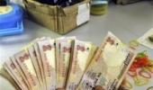 Rupee ends 7 paise down vs. dollar at 54.21