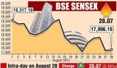 Infographics: BSE Sensex's top gainers and losers