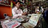 Rupee edges up tracking euro gains