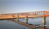 IMAGES: India's longest rail-cum-road bridge