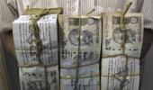Rupee falls to two-week low on weak shares