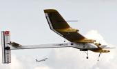 Solar Impulse-2 takes off for Varanasi from Ahmedabad