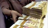 Rupee up 17 paise Vs dollar at 59.55