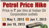 Petrol price hiked by Rs 2 per litre due to weak Rupee