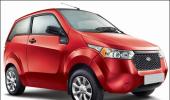 IMAGES: The Rs 5.96 lakh Mahindra electric car 'e2o'