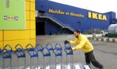 When will IKEA launch its 1st store in India?