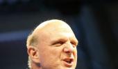 Steve Ballmer bids farewell at last Microsoft employee meeting