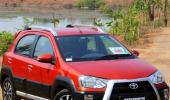 Toyota Etios Cross: It's spacious and very masculine