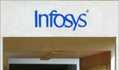 Infosys' shares end nearly 5% down as founders sell shares