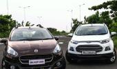 Battle of the SUVs: Fiat Avventura takes on Ford EcoSport