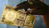 Rupee spurts by 40 paise to close at 1-week high