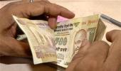 Rupee up 16 paise against dollar in early trade