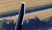 A solar powered-plane that will go around the world!