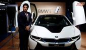 Sachin Tendulkar launches BMW i8