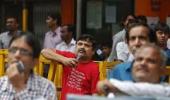 Sensex sinks over 600 points post RBI rate cut; banks in focus