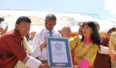 Bhutan team enters Guinness record for green initiative