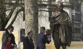 Infosys donates Rs 2.3 crore for Gandhi statue in London