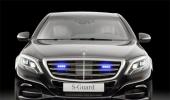 Mercedes unveils safest car, S600 Guard at Rs 8.9 crore