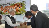 Code for India techies impress Modi