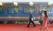 Wonder what it's like to travel on India's fastest train?