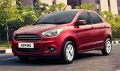 Ford slashes Aspire, Figo prices by up to Rs 91,000