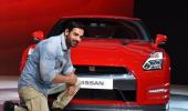 John Abraham's love affair with Nissan's beauties