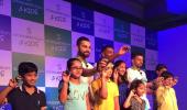 Virat Kohli launches a new venture, Stepathlon Kids