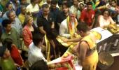 Tim Cook's tryst with India: 1st stop, Siddhivinayak Temple