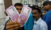 Rupee Falls to...