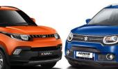 Which to buy? Maruti Ignis or Mahindra KUV100