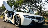 From 0-100 km in just 4.4 seconds! That's BMW i8