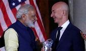 Modi clinches deal with Bezos, Amazon will invest more in India